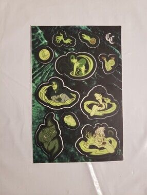 Cursed Little Mermaid Sticker Sheet